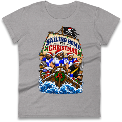 Bristol Rovers Christmas Ladies T-Shirt