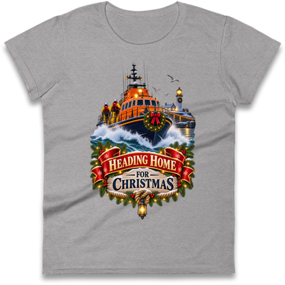 RNLI Christmas Ladies T-Shirt