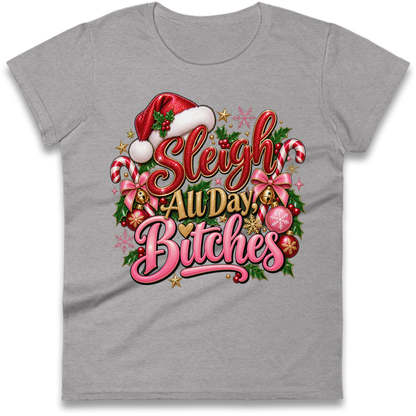 Womens Christmas Ladies T-Shirt