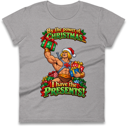 He Man Christmas Ladies T-Shirt