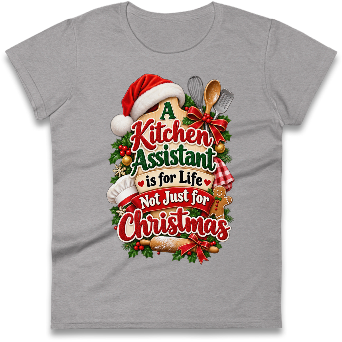 Kitchen Assistant Ladies T-Shirt
