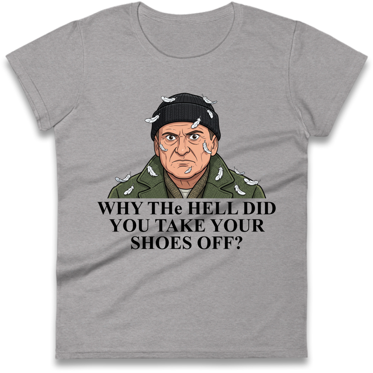 Harry Home Alone Christmas Ladies T-Shirt
