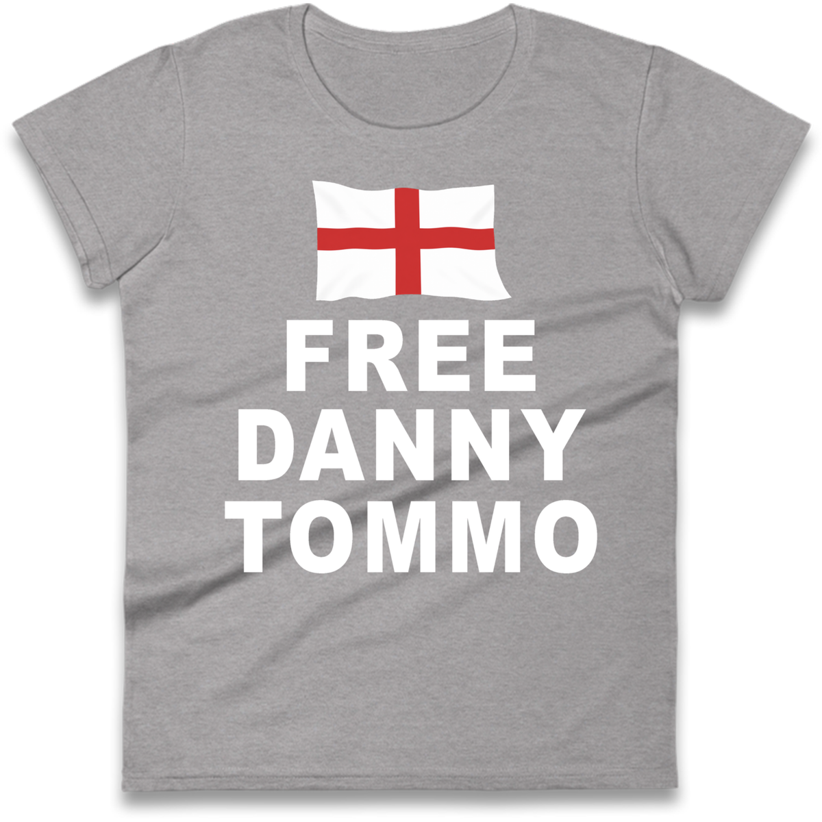 Free Danny Tommo Ladies T-Shirt