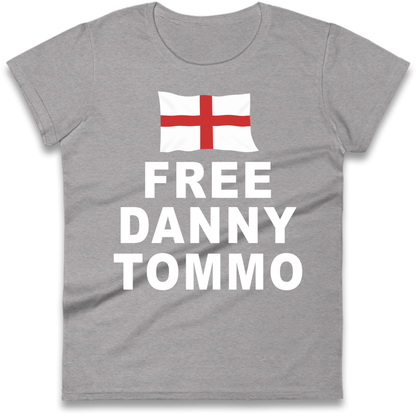 Free Danny Tommo Ladies T-Shirt