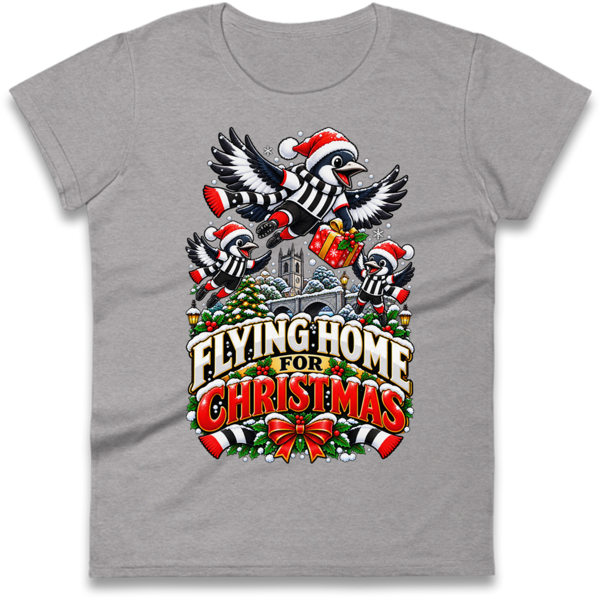 Maidenhead Christmas Ladies T-Shirt