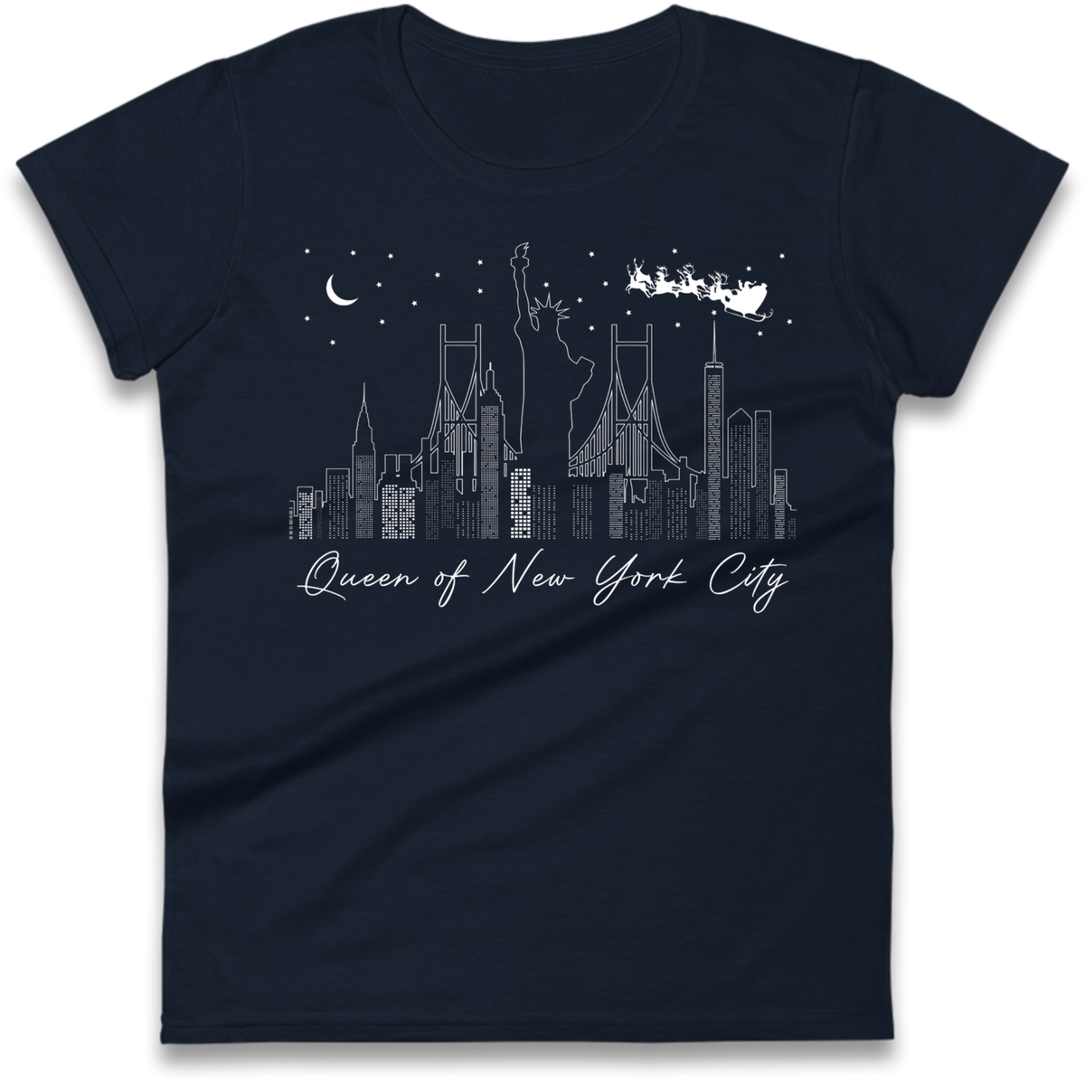 Queen Of New York City Ladies T-Shirt