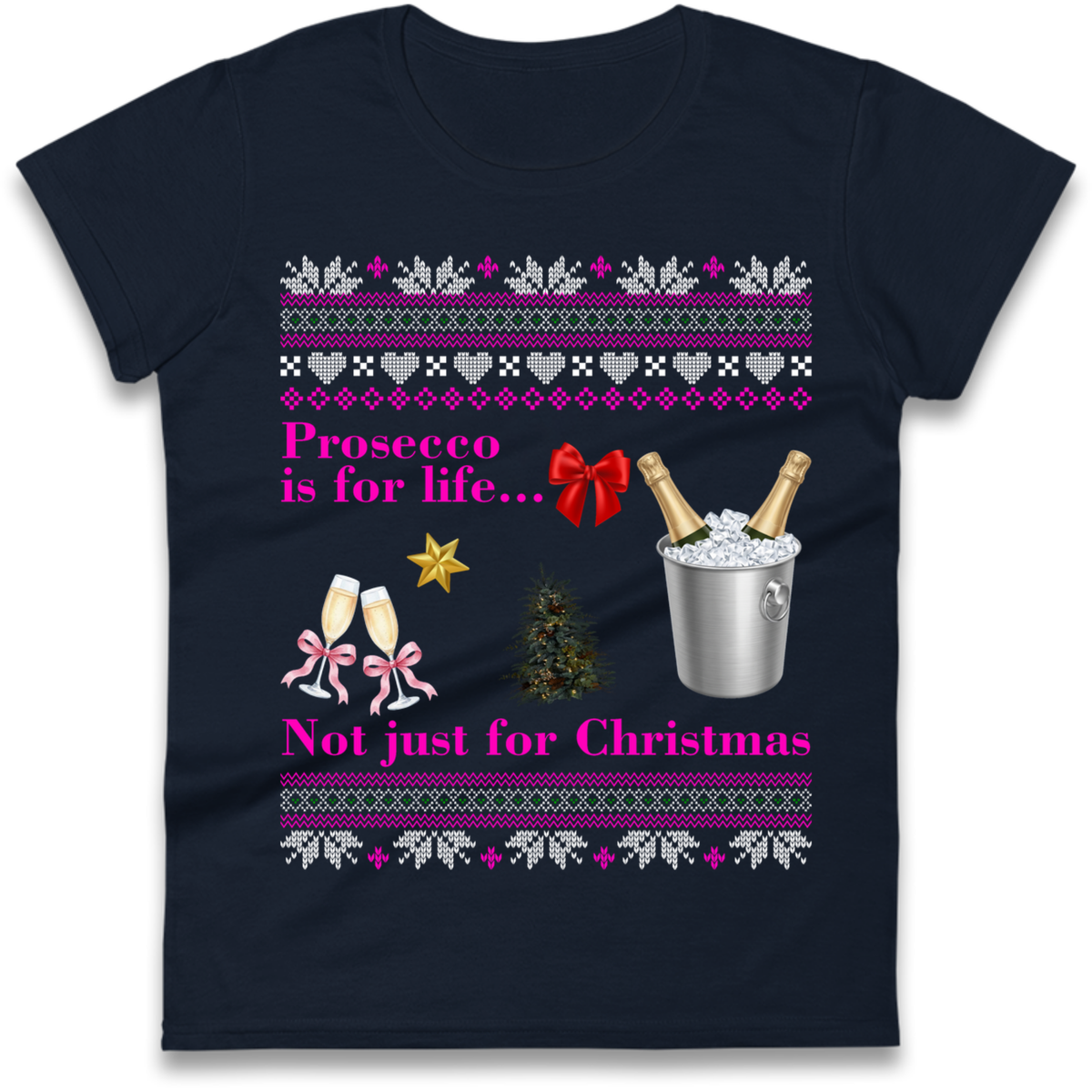 Prosecco Gift Top Ladies T-Shirt