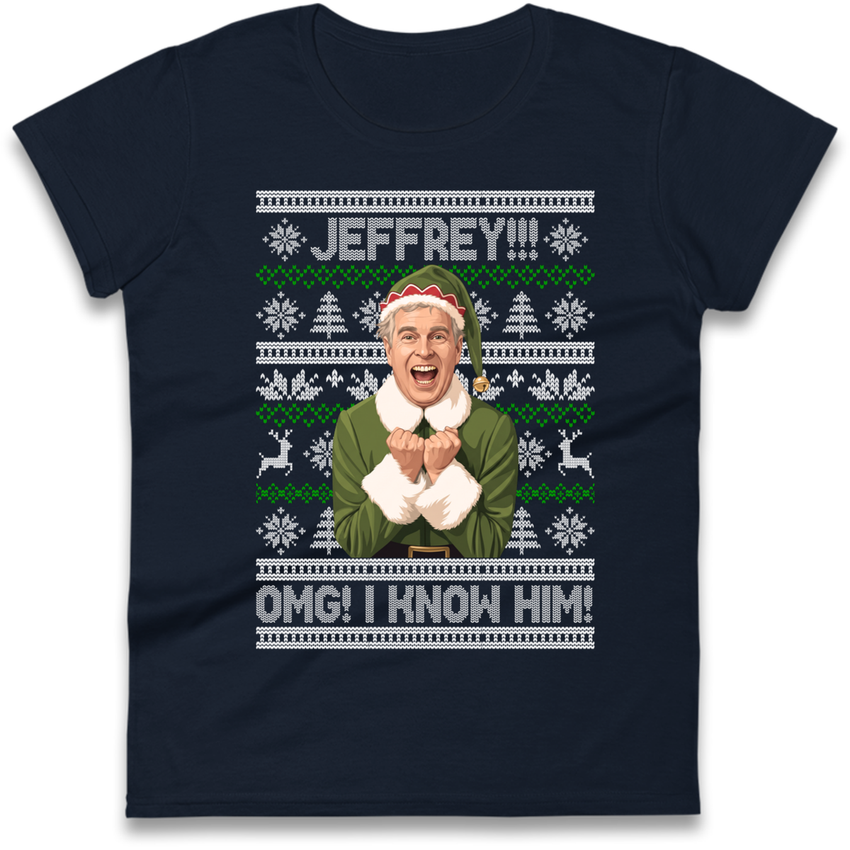 Jeffery Epstein Ladies T-Shirt