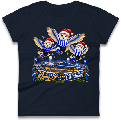 Sheff Wed Christmas Ladies T-Shirt