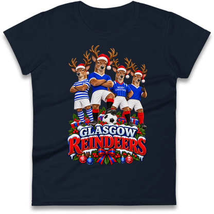 Rangers Christmas Ladies T-Shirt