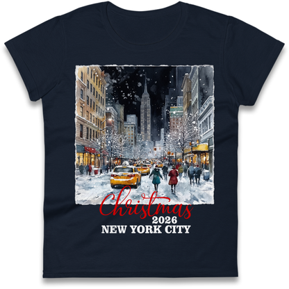 New York Winter Gift Ladies T-Shirt