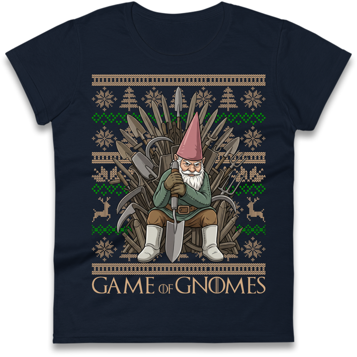 Christmas jumper Ladies T-Shirt