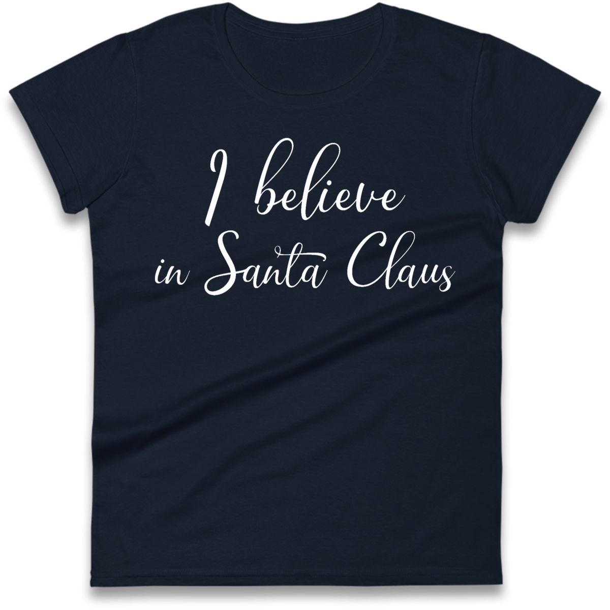 Santa Faith Gift Ladies T-Shirt