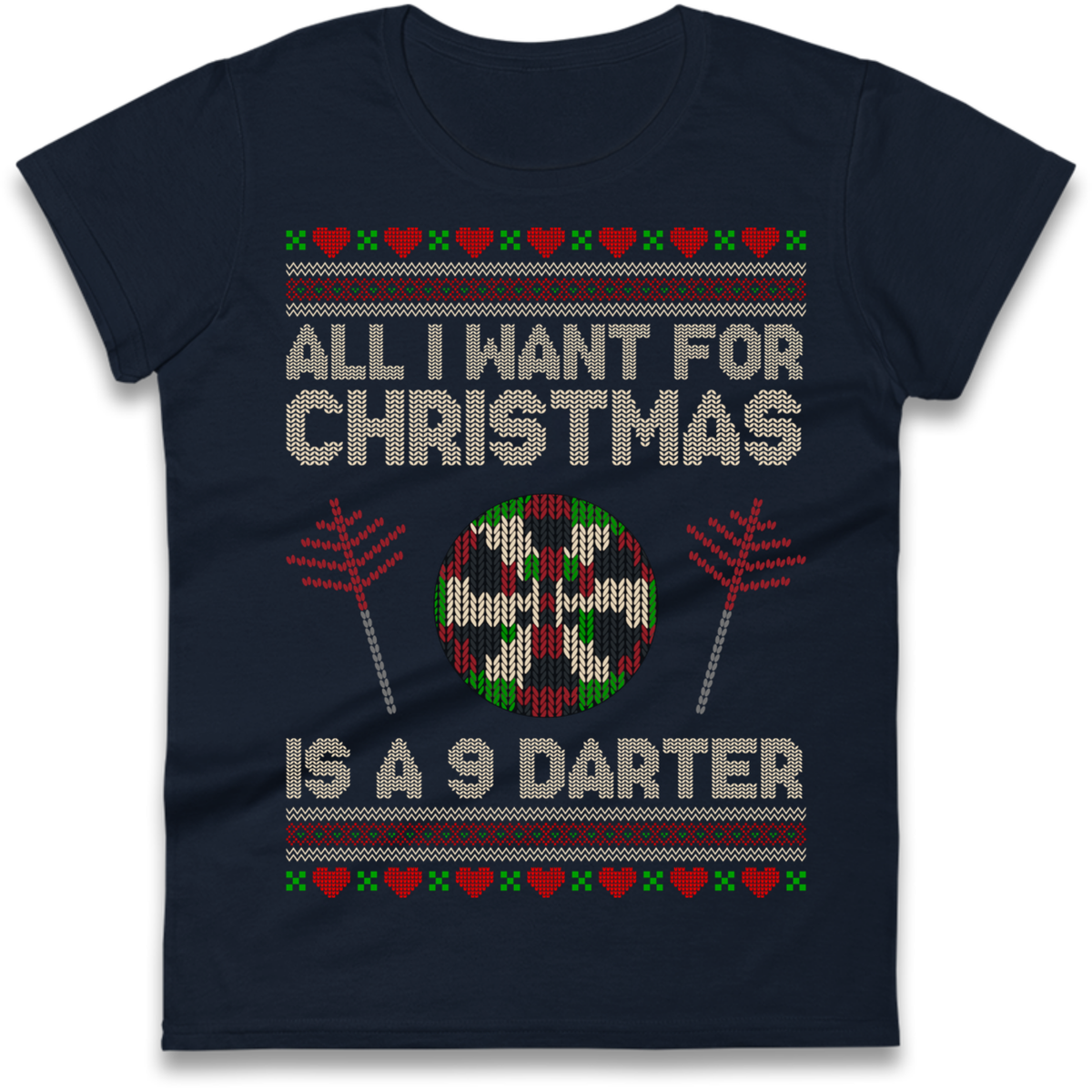 Christmas jumper Ladies T-Shirt