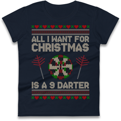 Christmas jumper Ladies T-Shirt