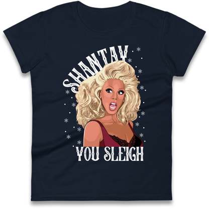 drag christmas clothing Ladies T-Shirt