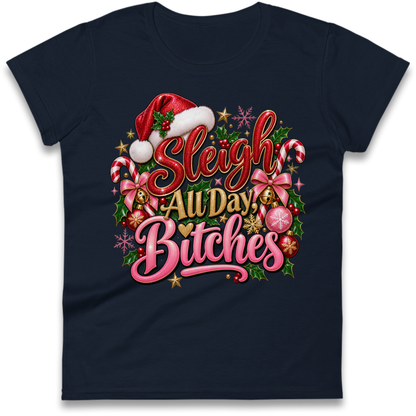 Womens Christmas Ladies T-Shirt