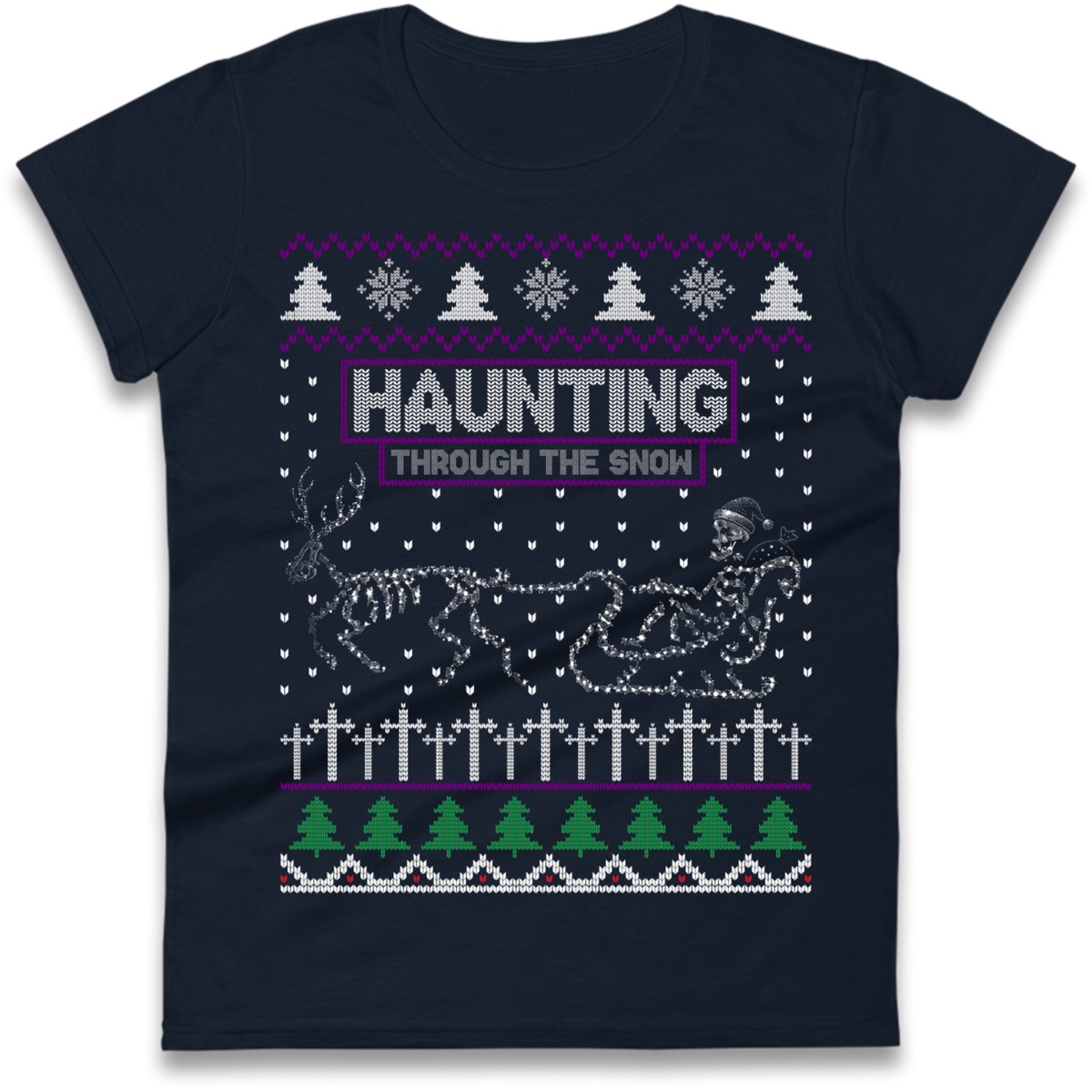 Gothic Holiday Clothing Ladies T-Shirt