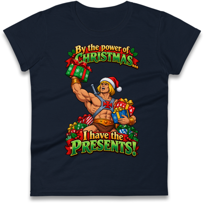 He Man Christmas Ladies T-Shirt