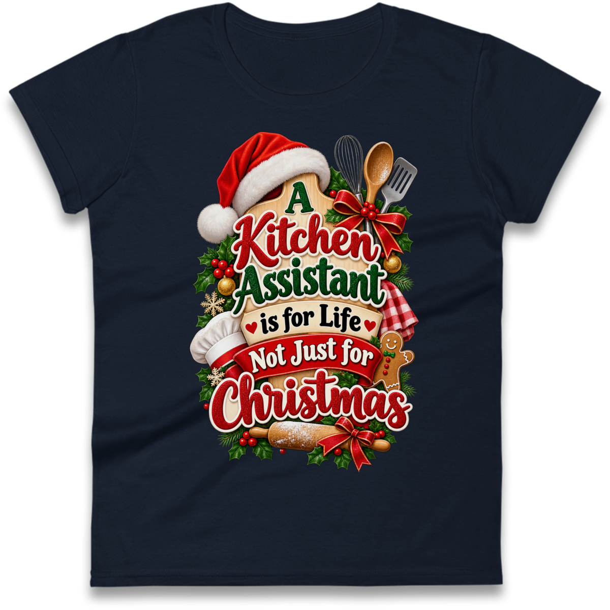 Kitchen Assistant Ladies T-Shirt