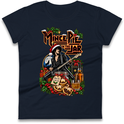 Thin Lizzy Christmas Ladies T-Shirt