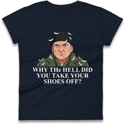 Harry Home Alone Christmas Ladies T-Shirt