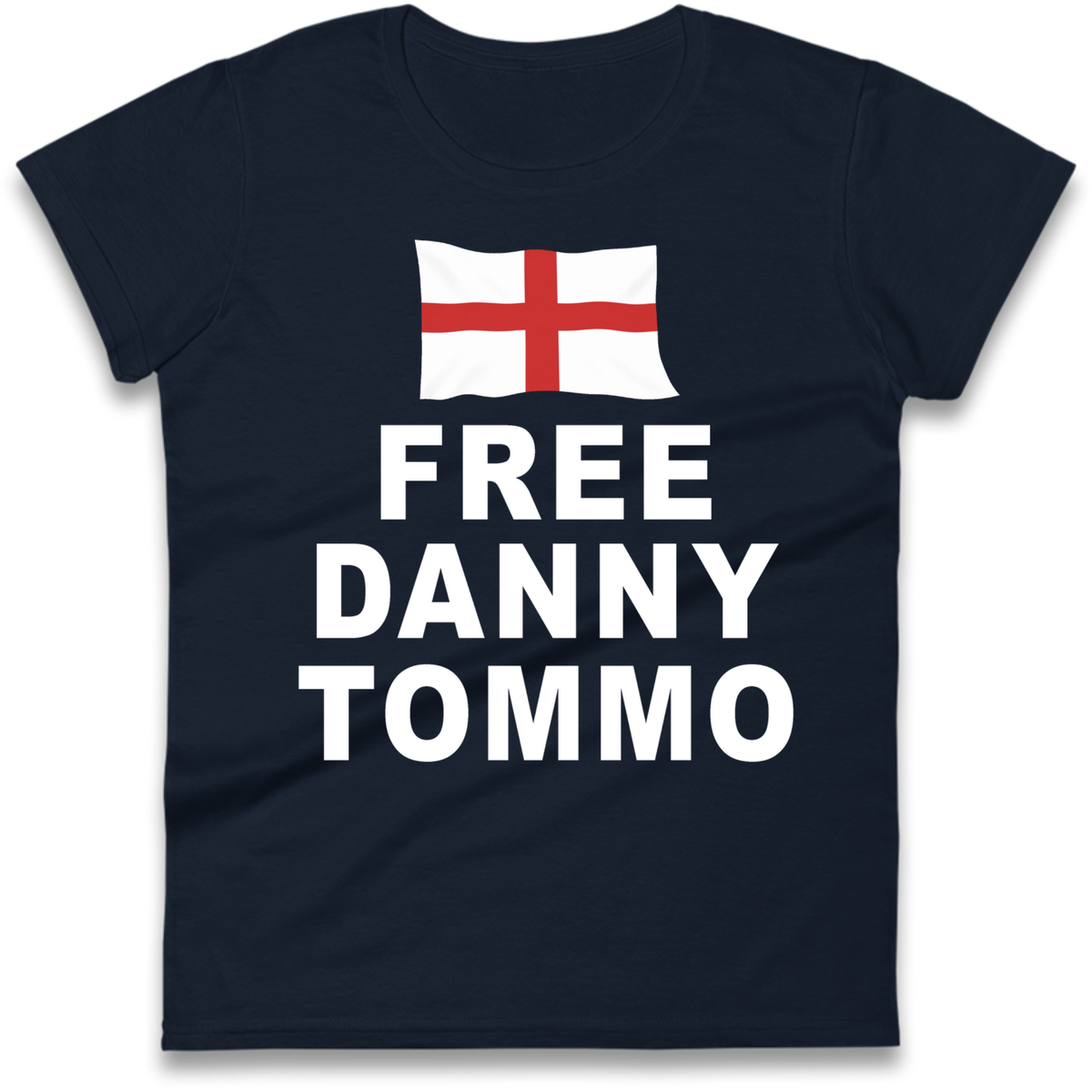 Free Danny Tommo Ladies T-Shirt