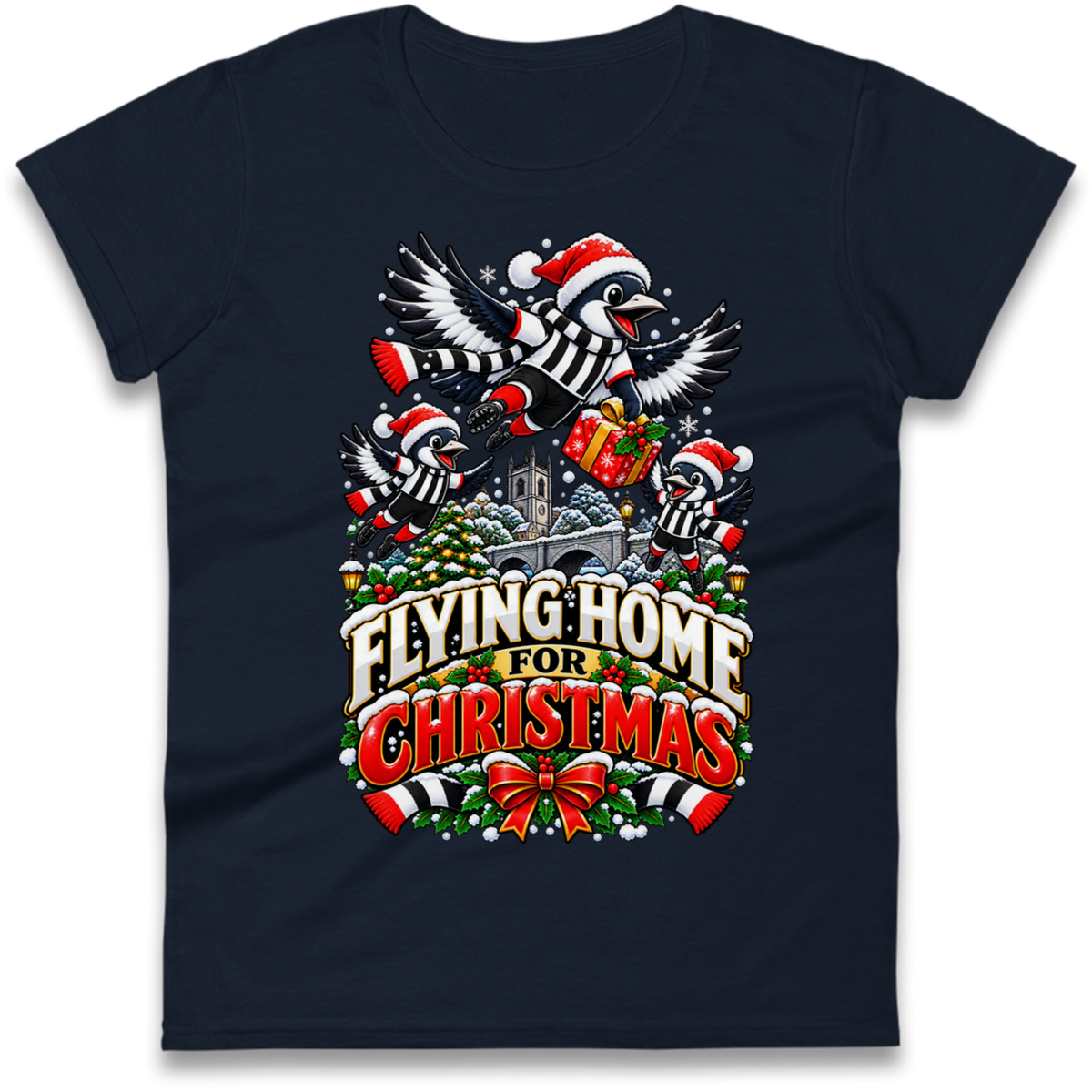 Maidenhead Christmas Ladies T-Shirt