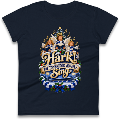 Tonbridge Angels Christmas Ladies T-Shirt