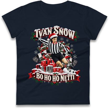 Grimsby Football Christmas Ladies T-Shirt