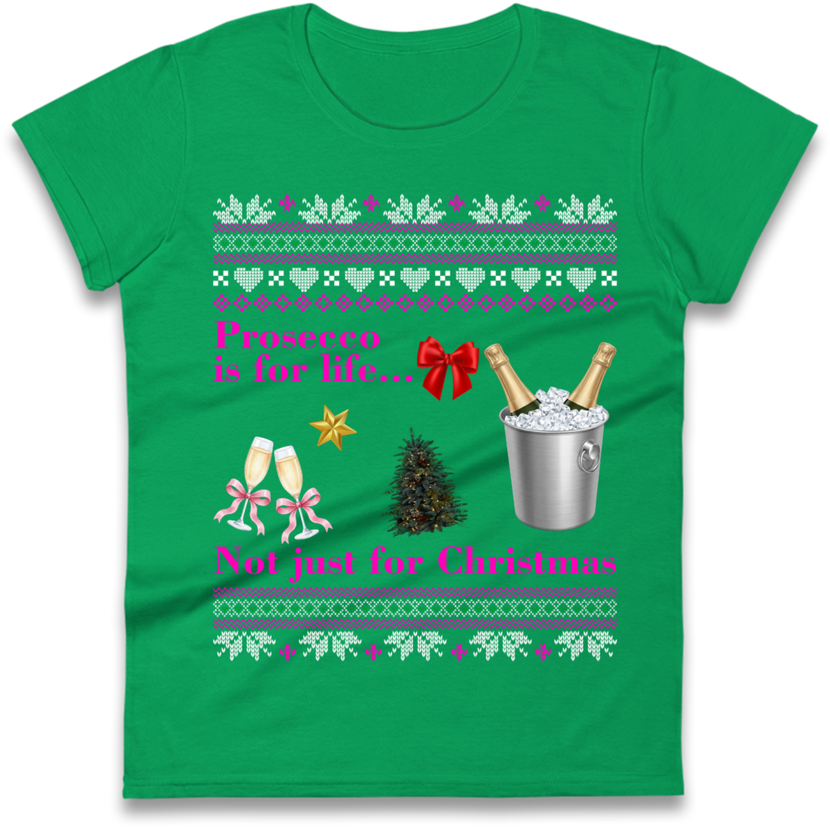 Prosecco Gift Top Ladies T-Shirt