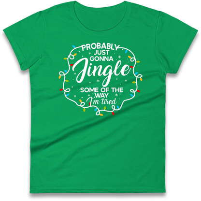 Lazy Festive Outfit Ladies T-Shirt