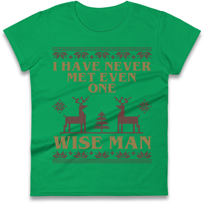 Retro Festive Graphic Ladies T-Shirt