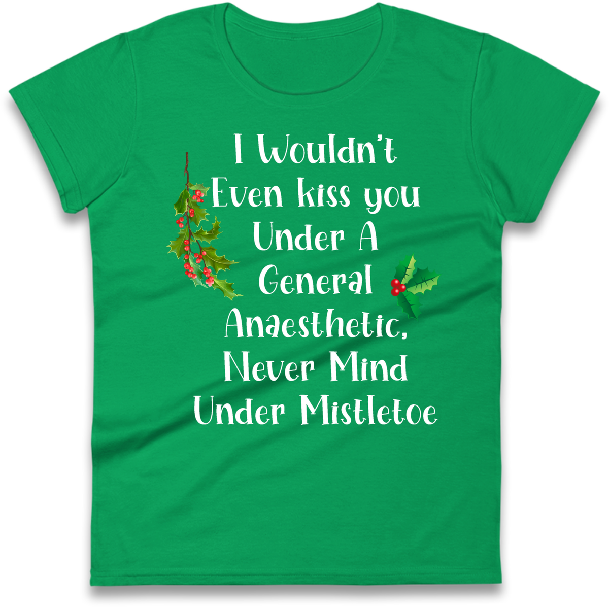 Cheeky Festive Slogan Ladies T-Shirt