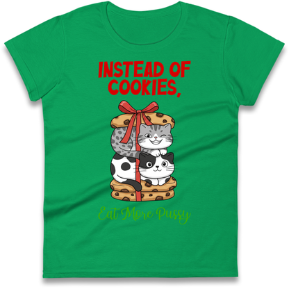 Cheeky Cat Slogan Ladies T-Shirt