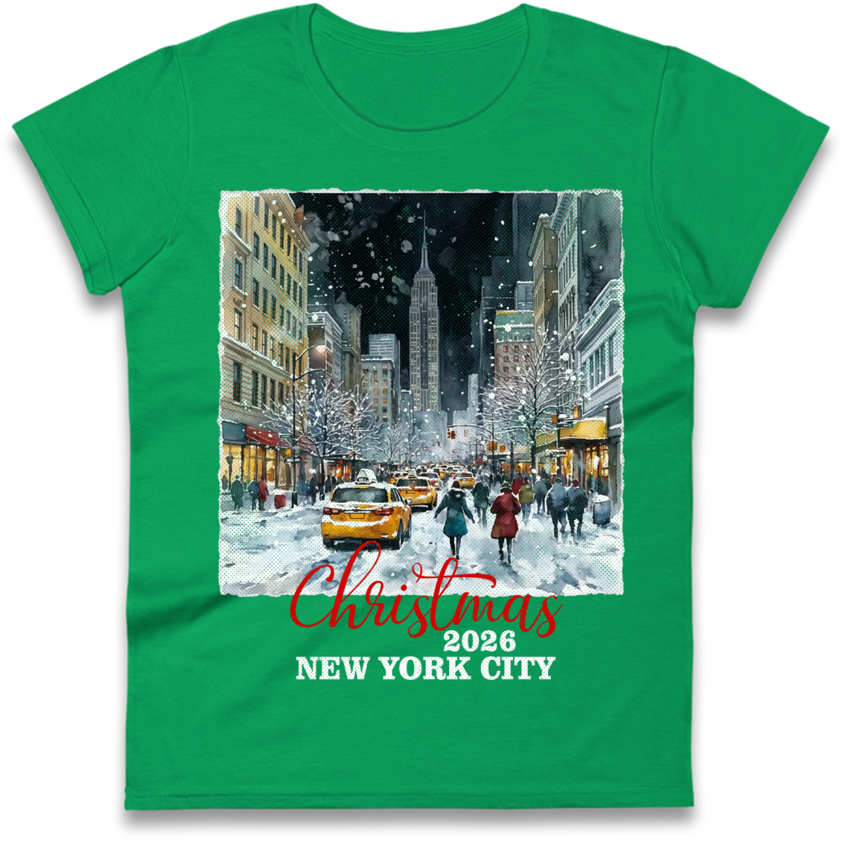 New York Winter Gift Ladies T-Shirt