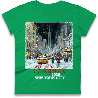 New York Winter Gift Ladies T-Shirt