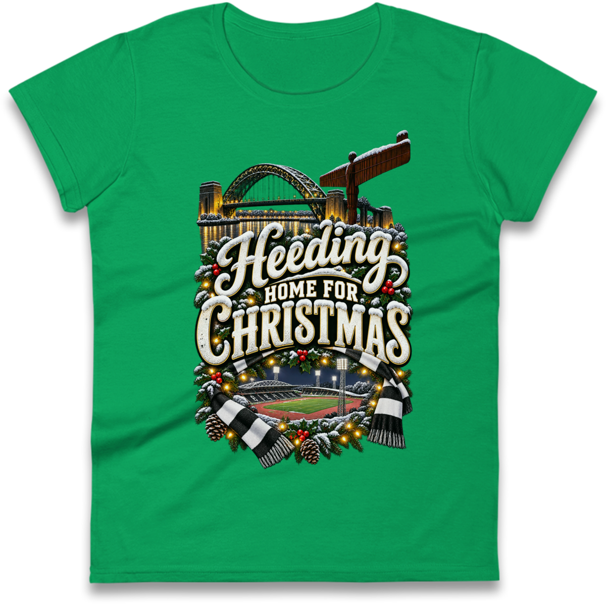 Gateshead Christmas Ladies T-Shirt