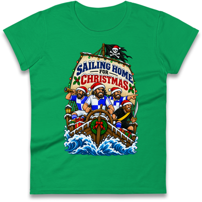 Bristol Rovers Christmas Ladies T-Shirt