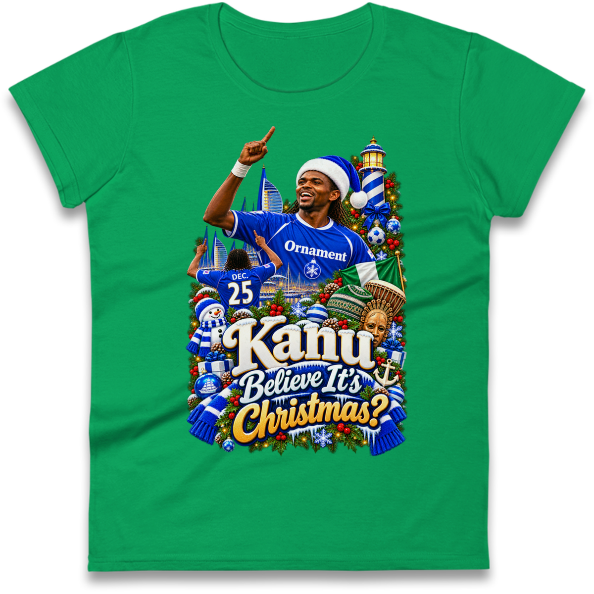 Portsmouth Christmas Ladies T-Shirt