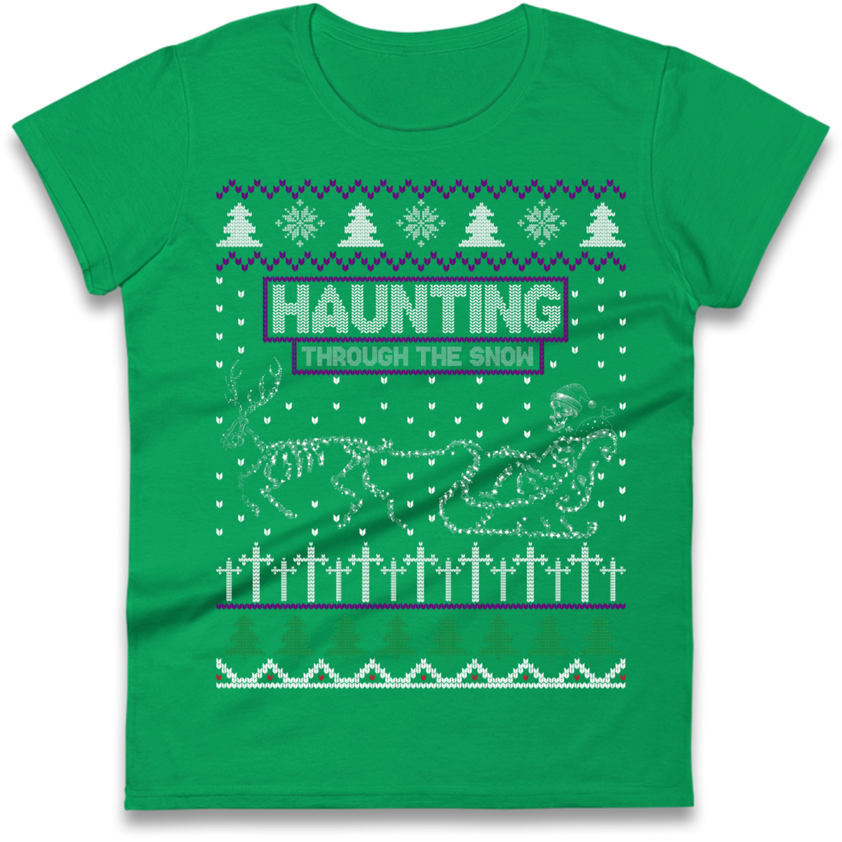 Gothic Holiday Clothing Ladies T-Shirt