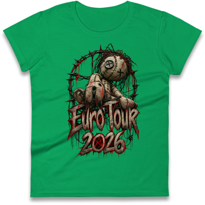 Korn Euro Tour 2026 Ladies T-Shirt