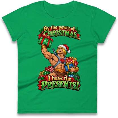 He Man Christmas Ladies T-Shirt