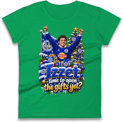 Leicester City Football Christmas Ladies T-Shirt