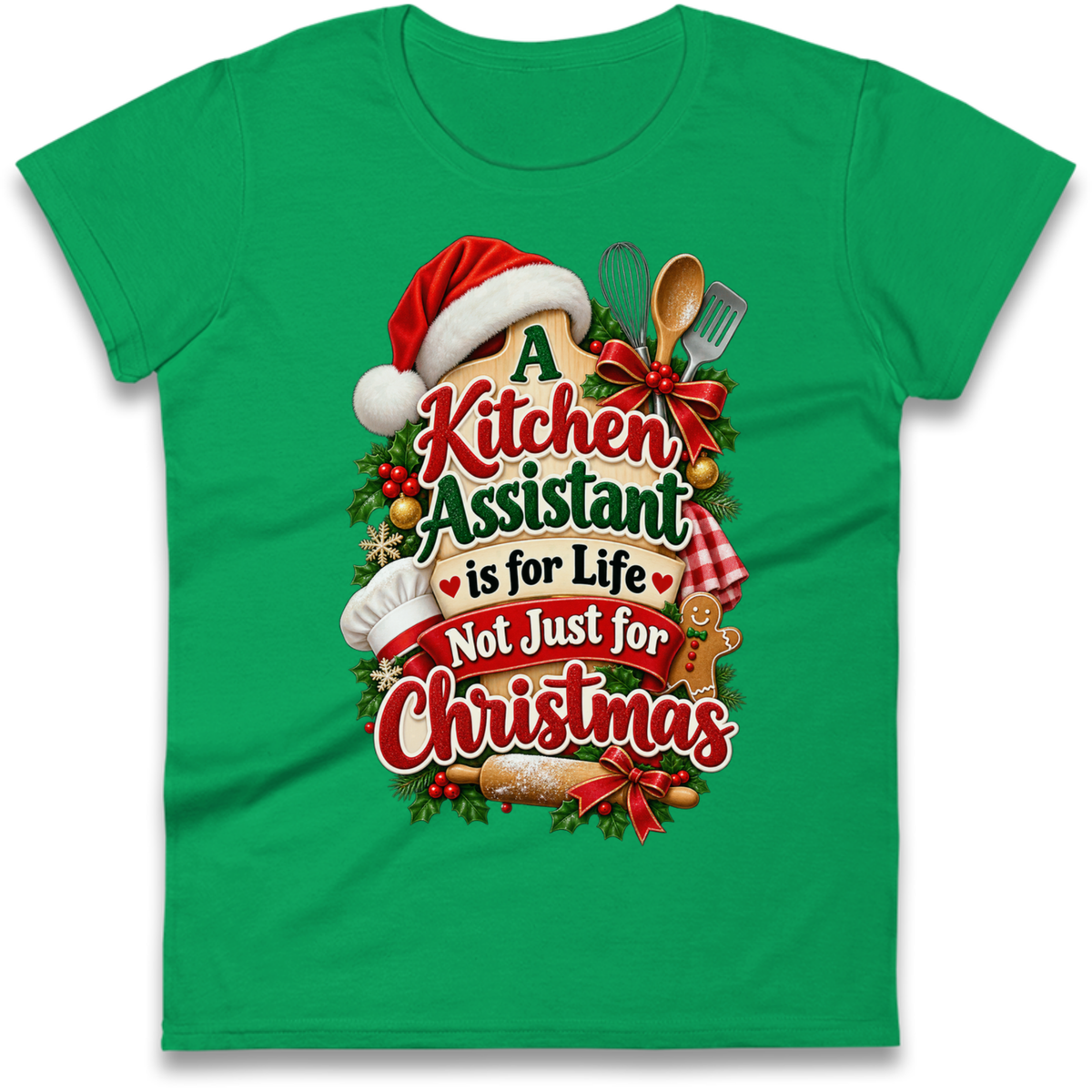 Kitchen Assistant Ladies T-Shirt