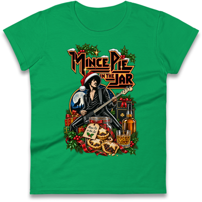 Thin Lizzy Christmas Ladies T-Shirt