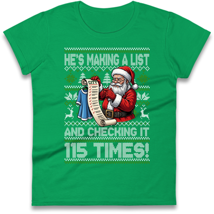 Making A List Ladies T-Shirt