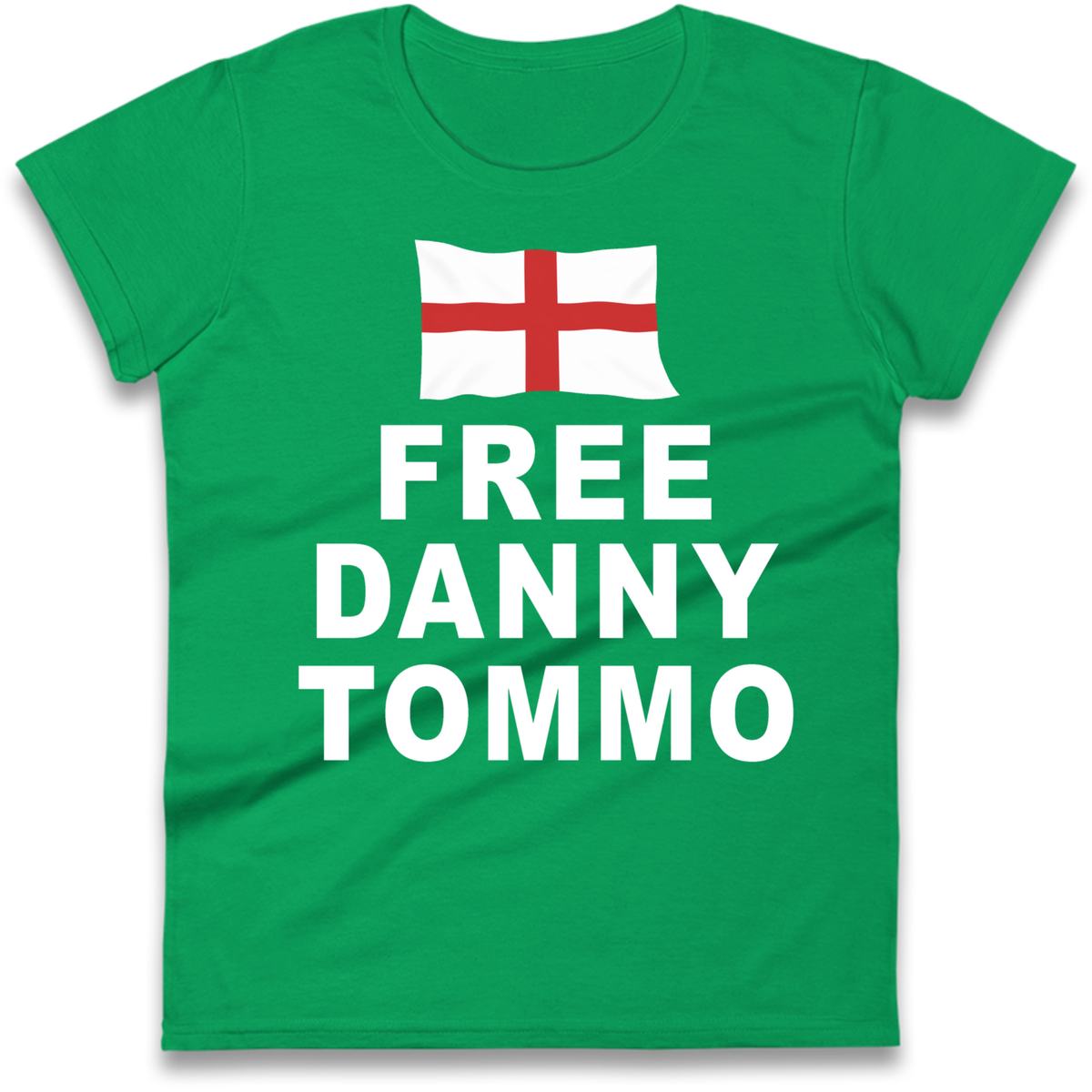 Free Danny Tommo Ladies T-Shirt