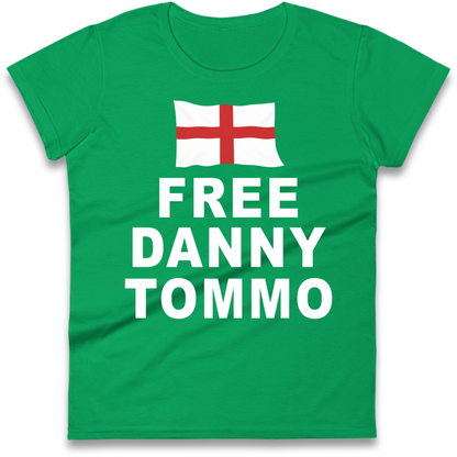 Free Danny Tommo Ladies T-Shirt