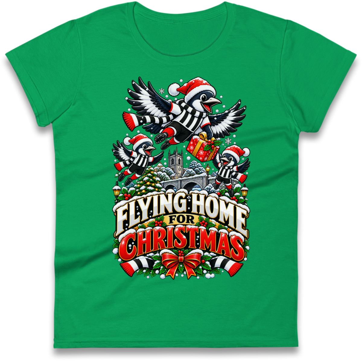 Maidenhead Christmas Ladies T-Shirt